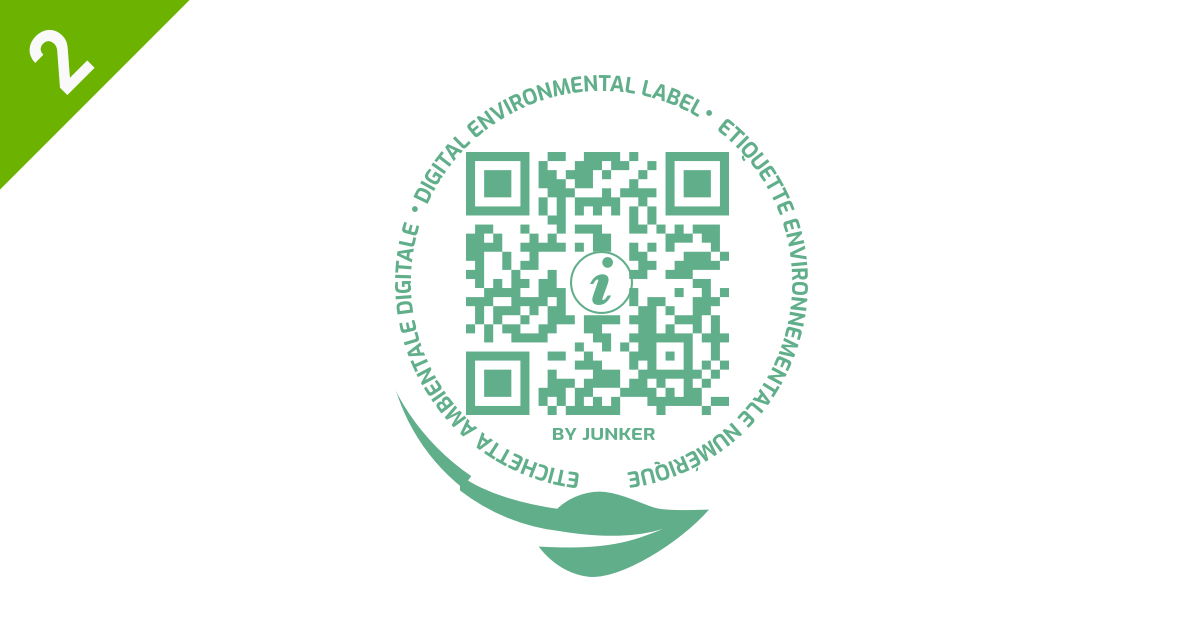 Etichetta ambientale packaging QRCode